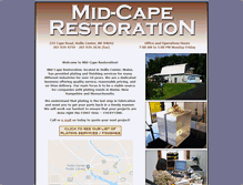 Tablet Screenshot of midcaperestoration.com